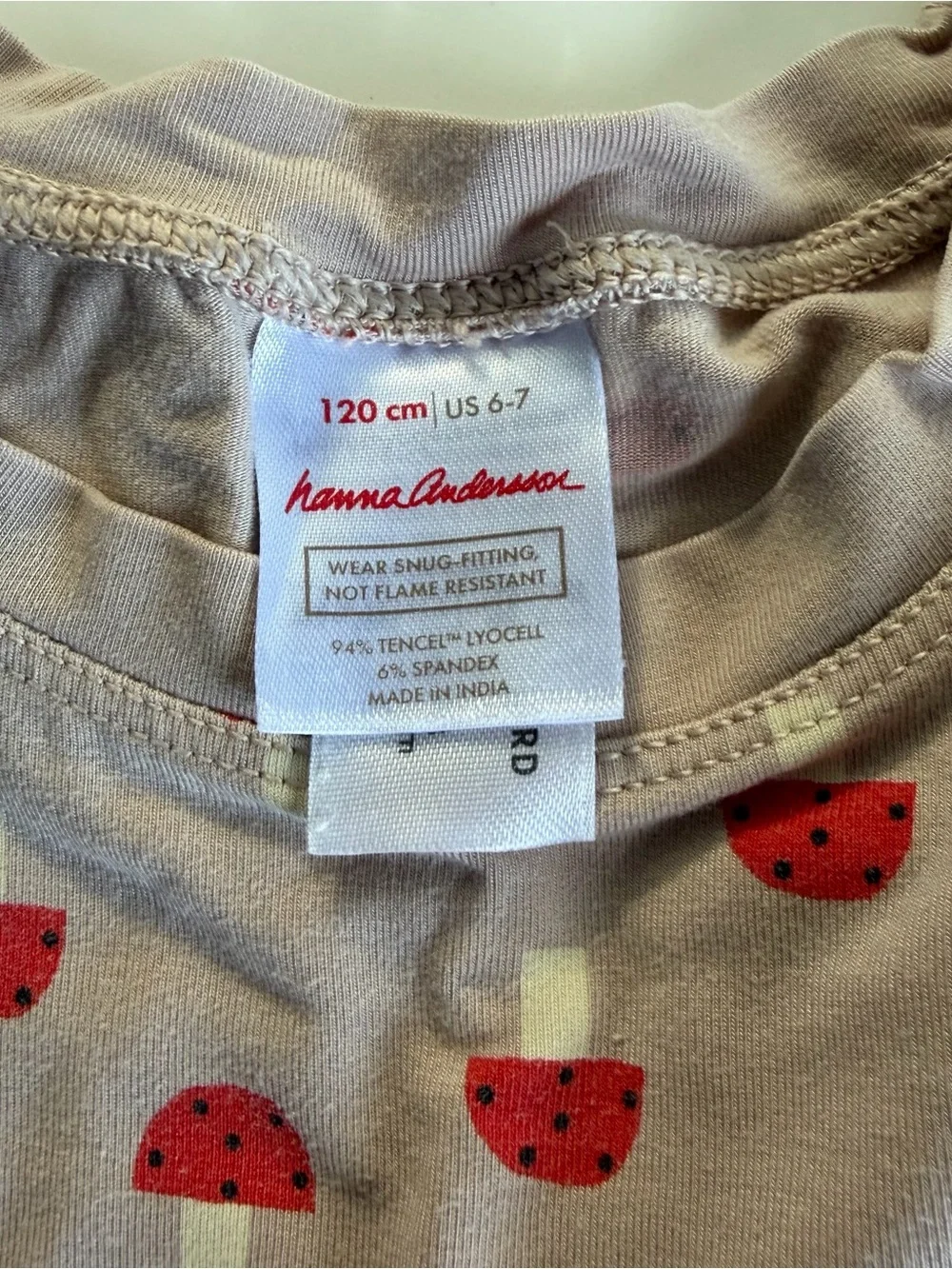 Hanna Andersson HannaSoft long-john pjs-6-7/120